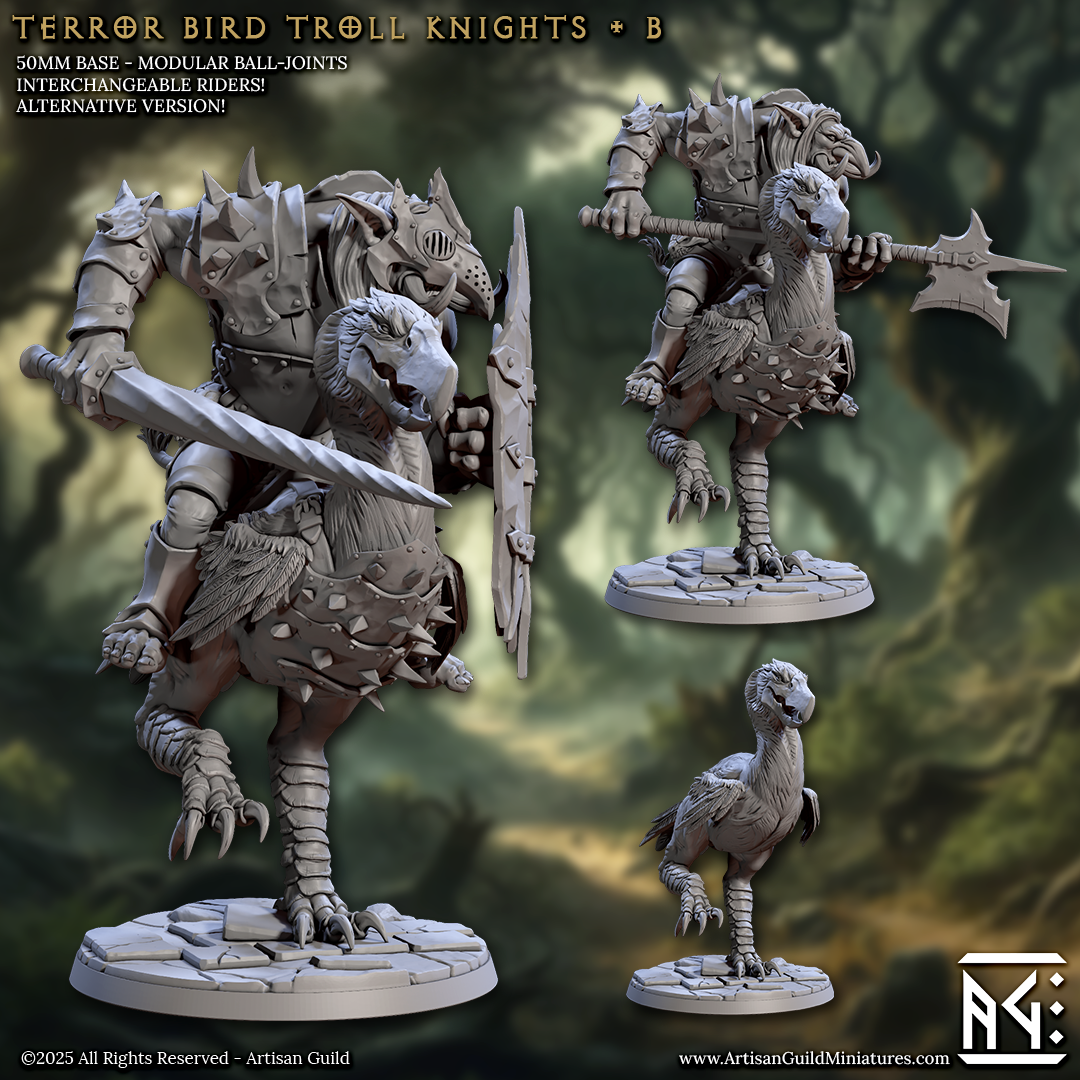 Terror Bird Troll Knights