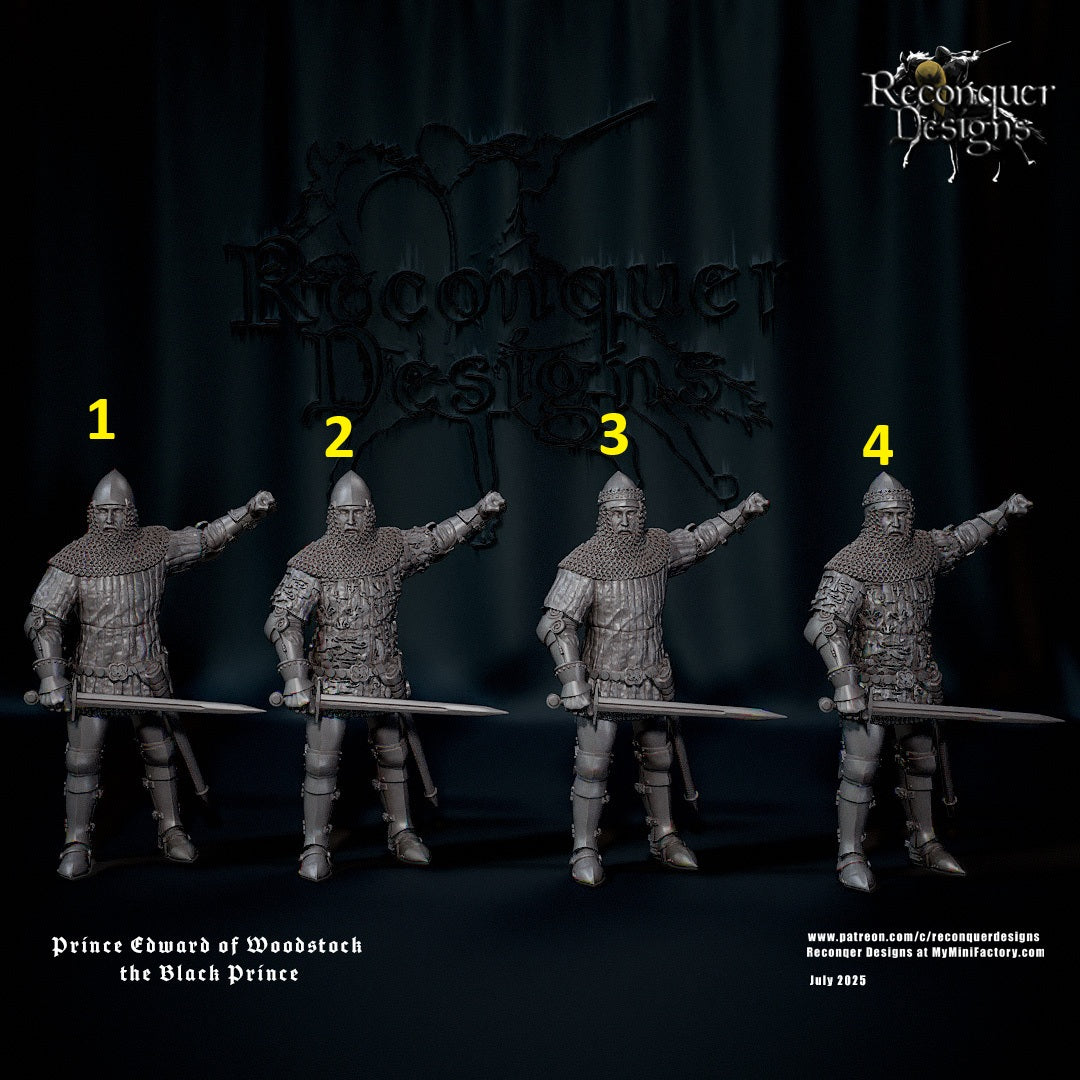 Prince Edward of Woodstock. The Black Prince