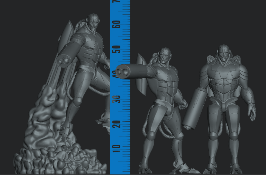 Doom Bot Blasters FanArt ( 3 modelos)