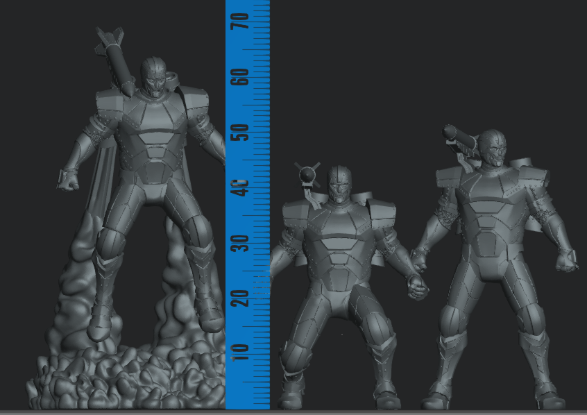 Doom Bot Siege FanArt (3 modelos)