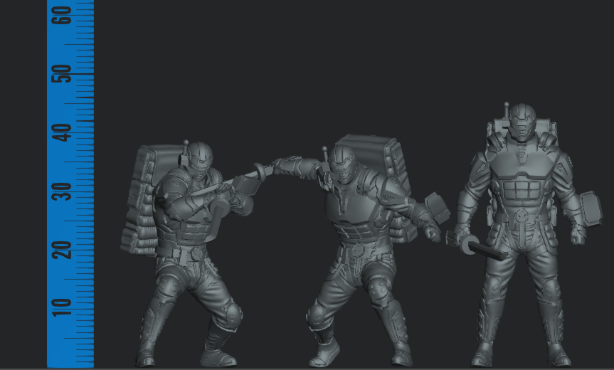 Shield Support Agents FanArt (3 modelos)