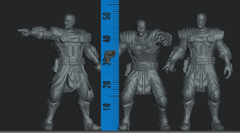 Doom Bot Captain FanArt (3 modelos)