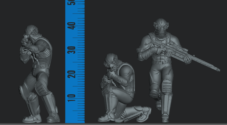 Hydra Snipers FanArt (3 modelos)