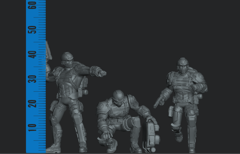 Shield Medic Male (3 models)