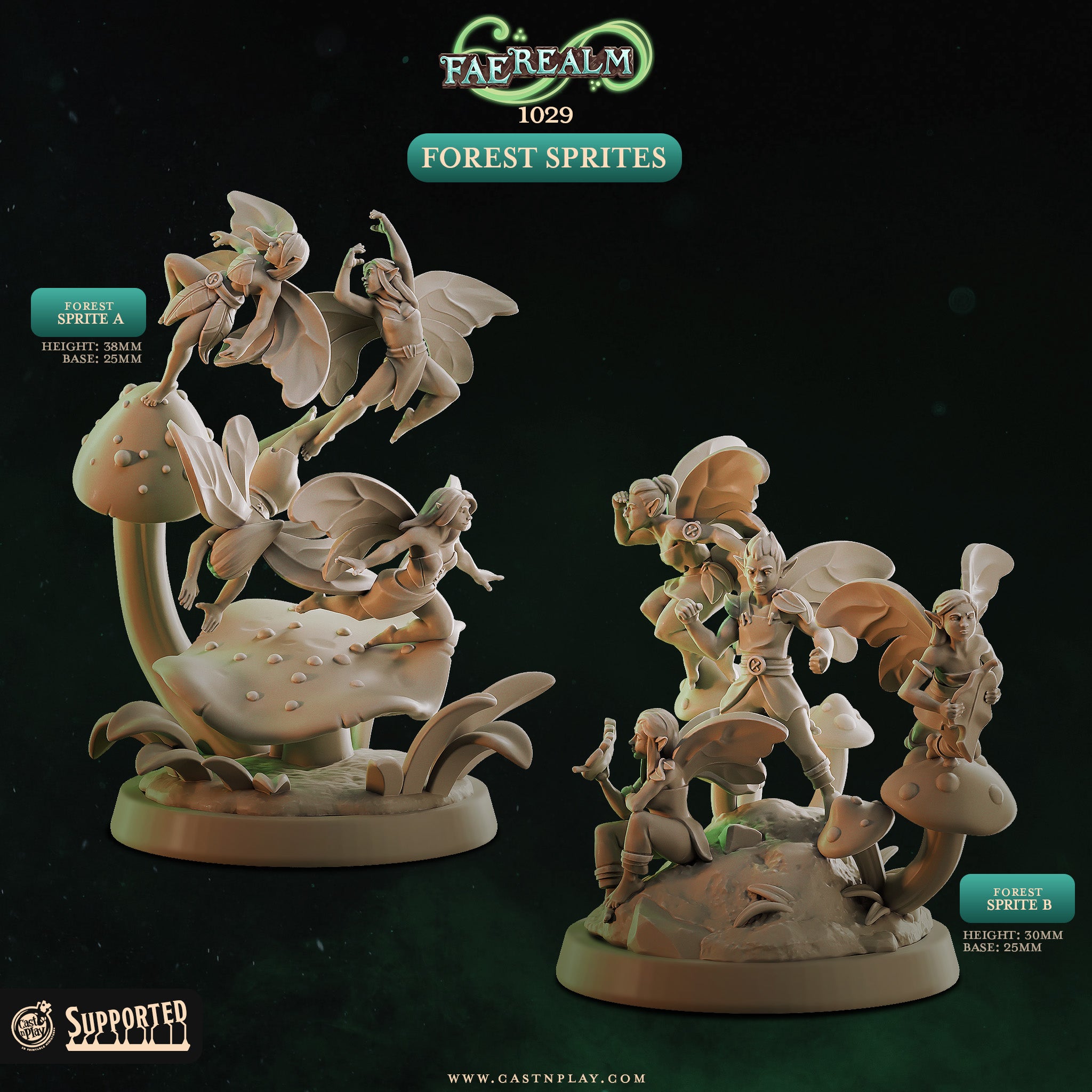 Forest Sprites – 🏅 EboraMiniatures