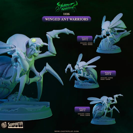 Winged Ant Warriors
