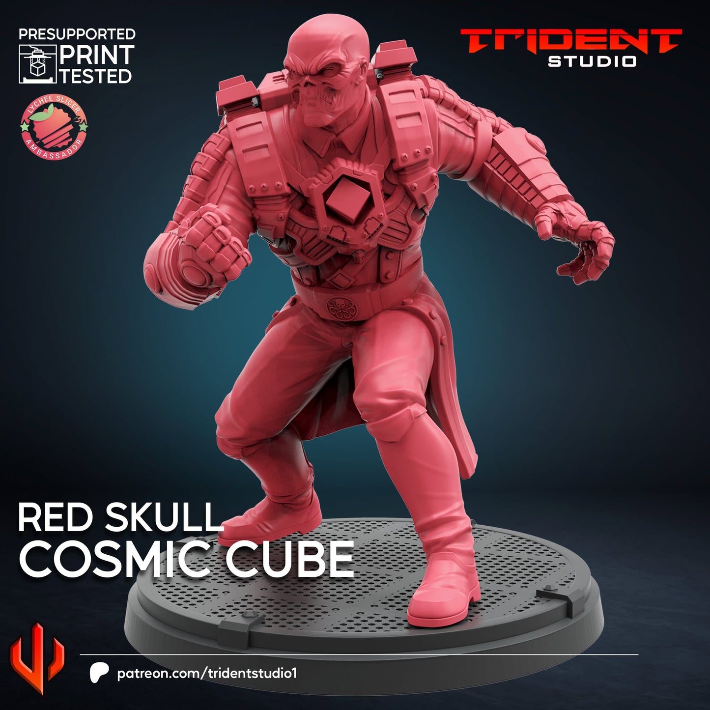 Red Skull Cosmic Cube FanArt