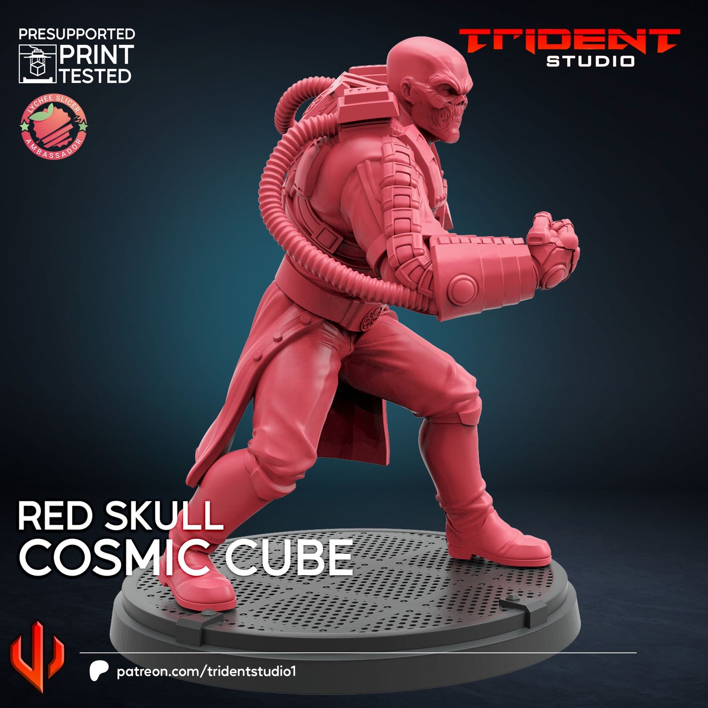 Red Skull Cosmic Cube FanArt