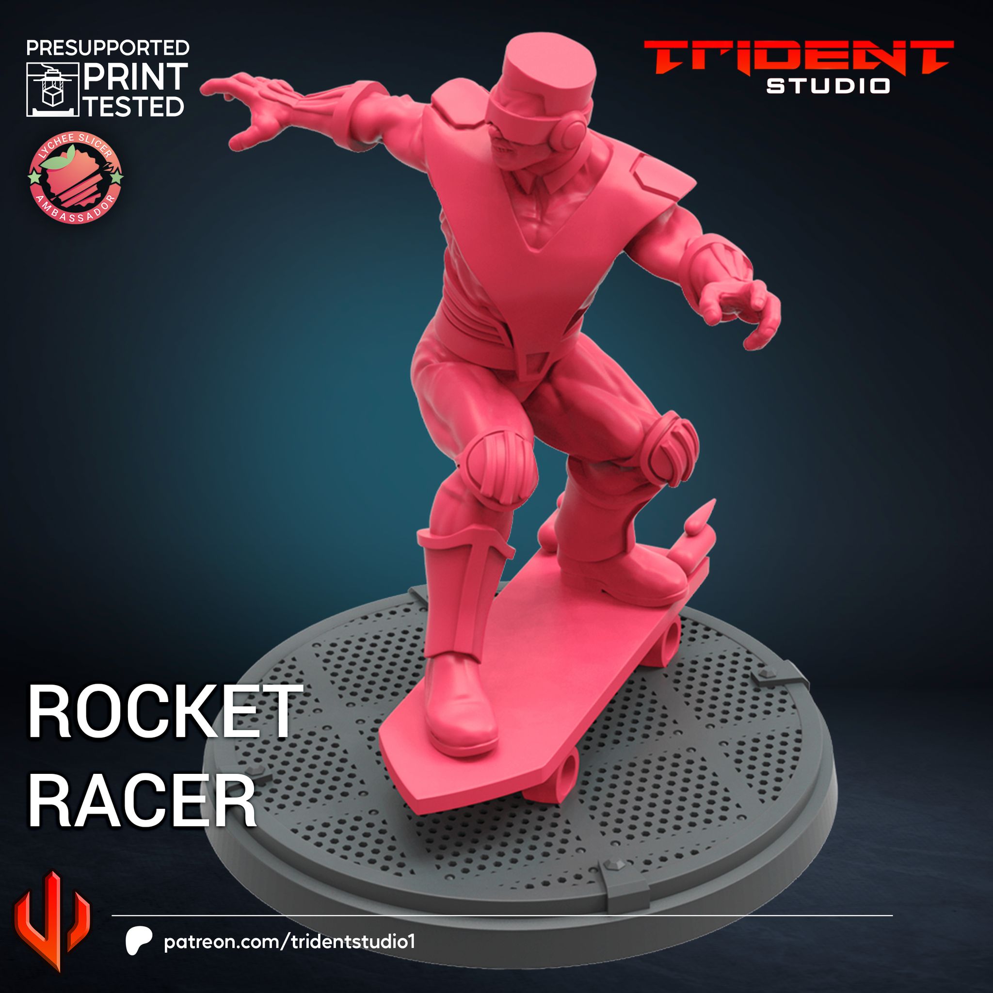 Rocket racer FanArt – 🏅 EboraMiniatures
