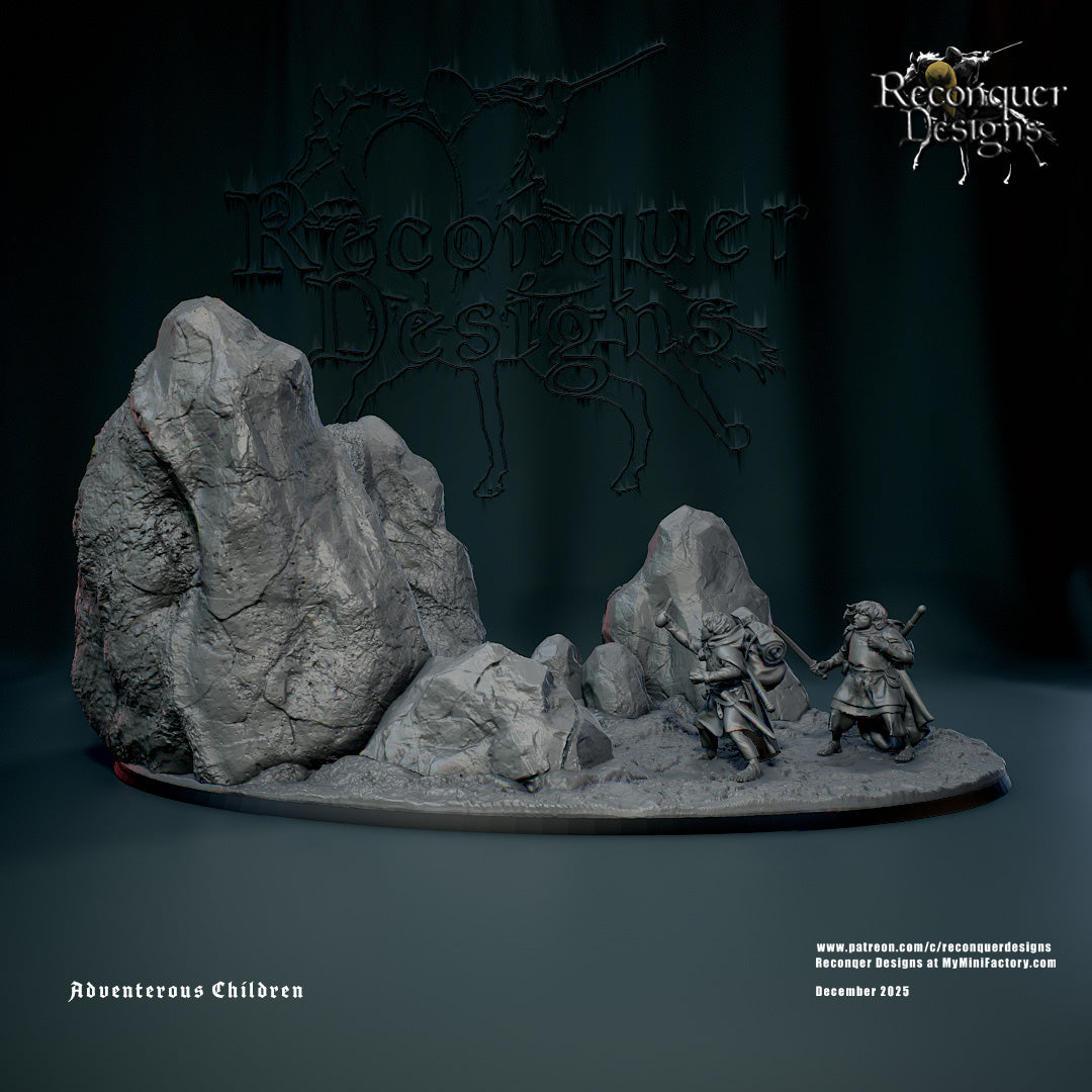 Abenteuerlustige Kinder