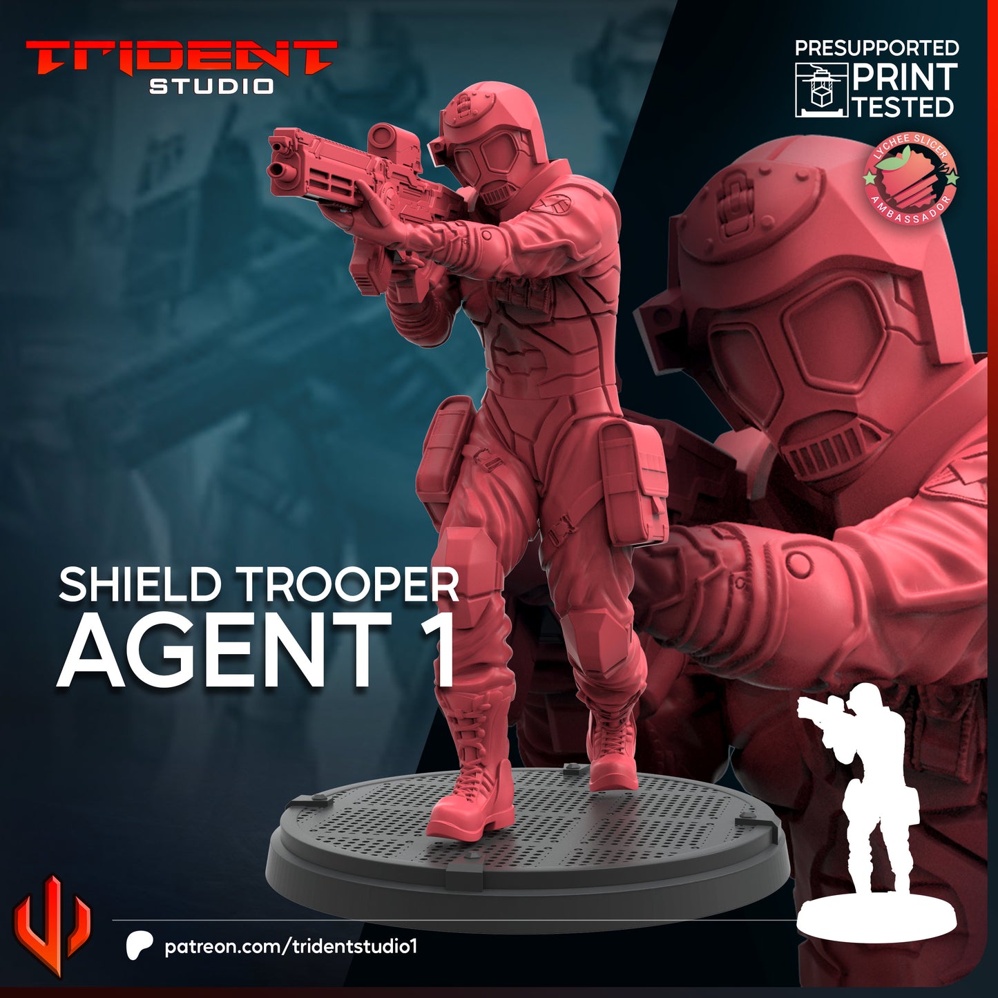 Shiled Trooper Agents FanArt
