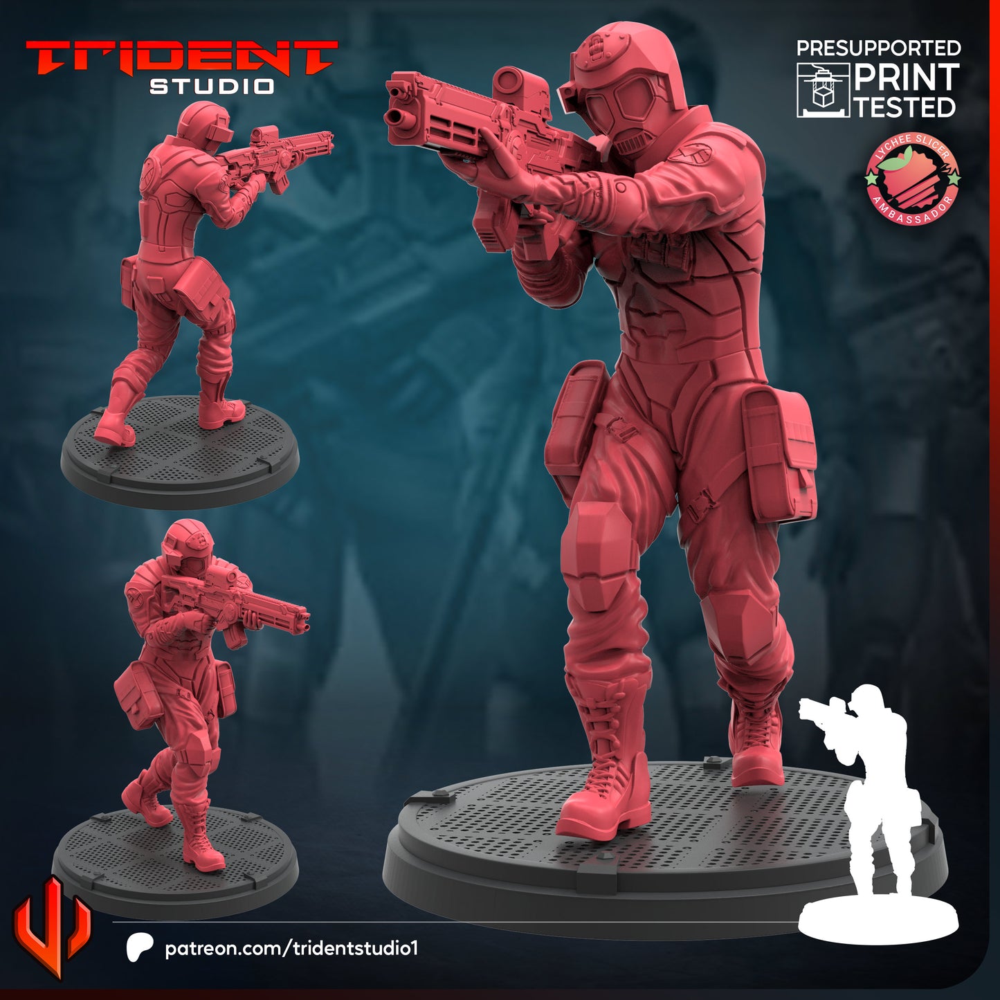 Shiled Trooper Agents FanArt