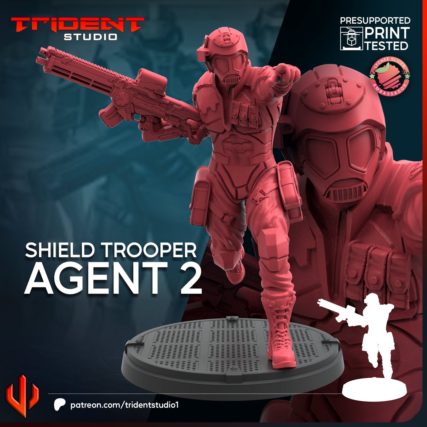 Shiled Trooper Agents FanArt