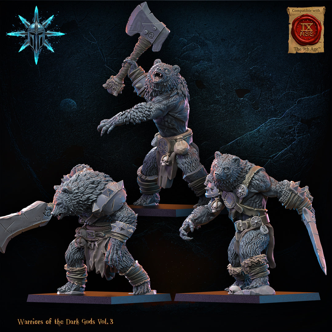 Werebear Stat Block Werebears Unit – 🏅 EboraMiniatures