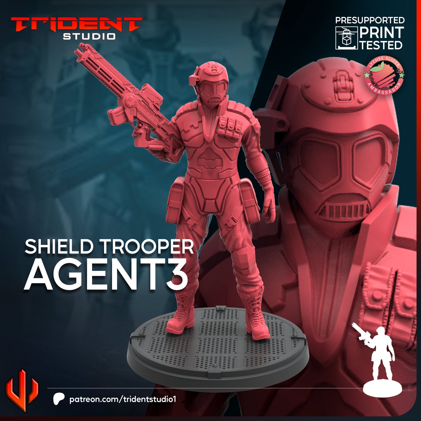Shiled Trooper Agents FanArt