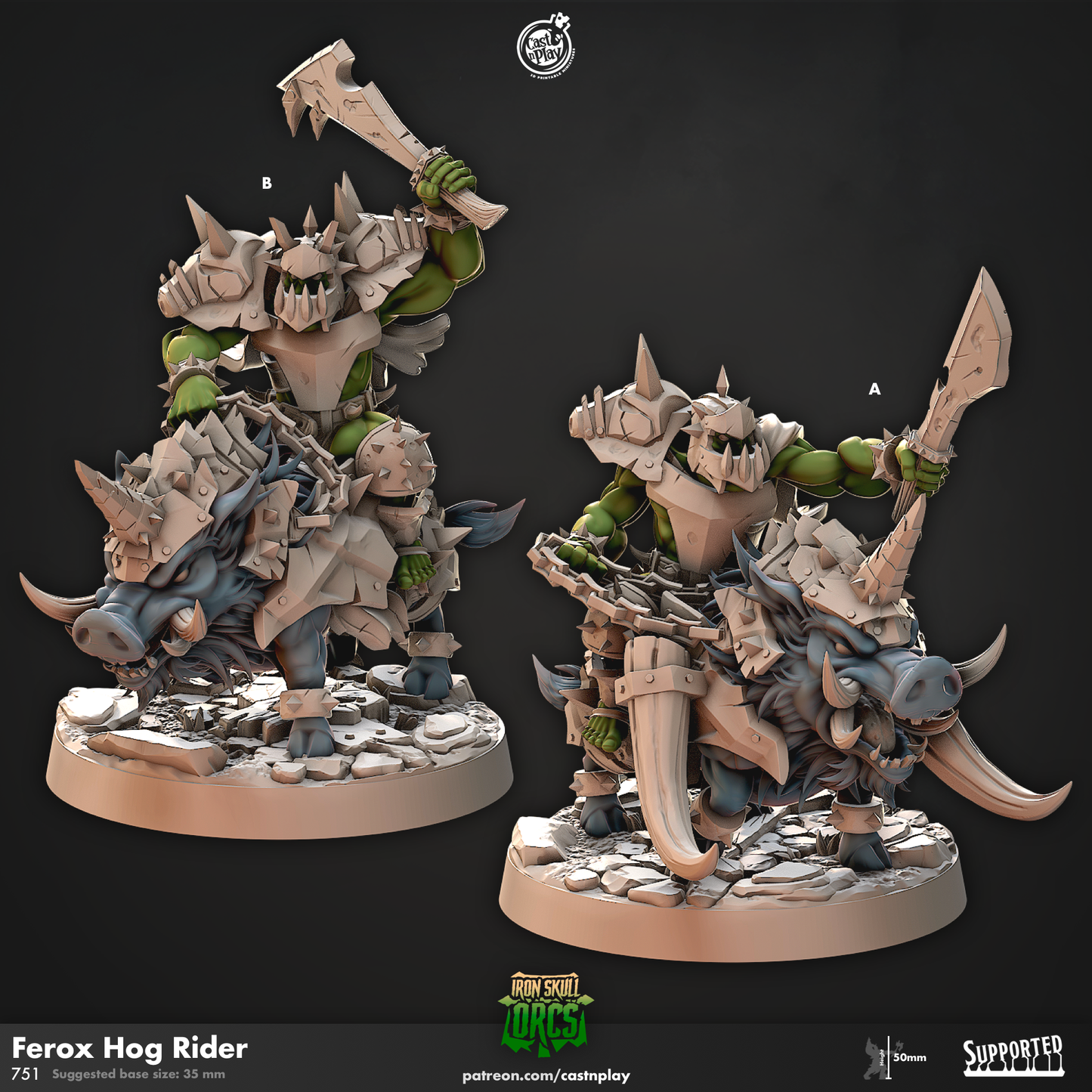 Ferox Hog Rider (2 variants)