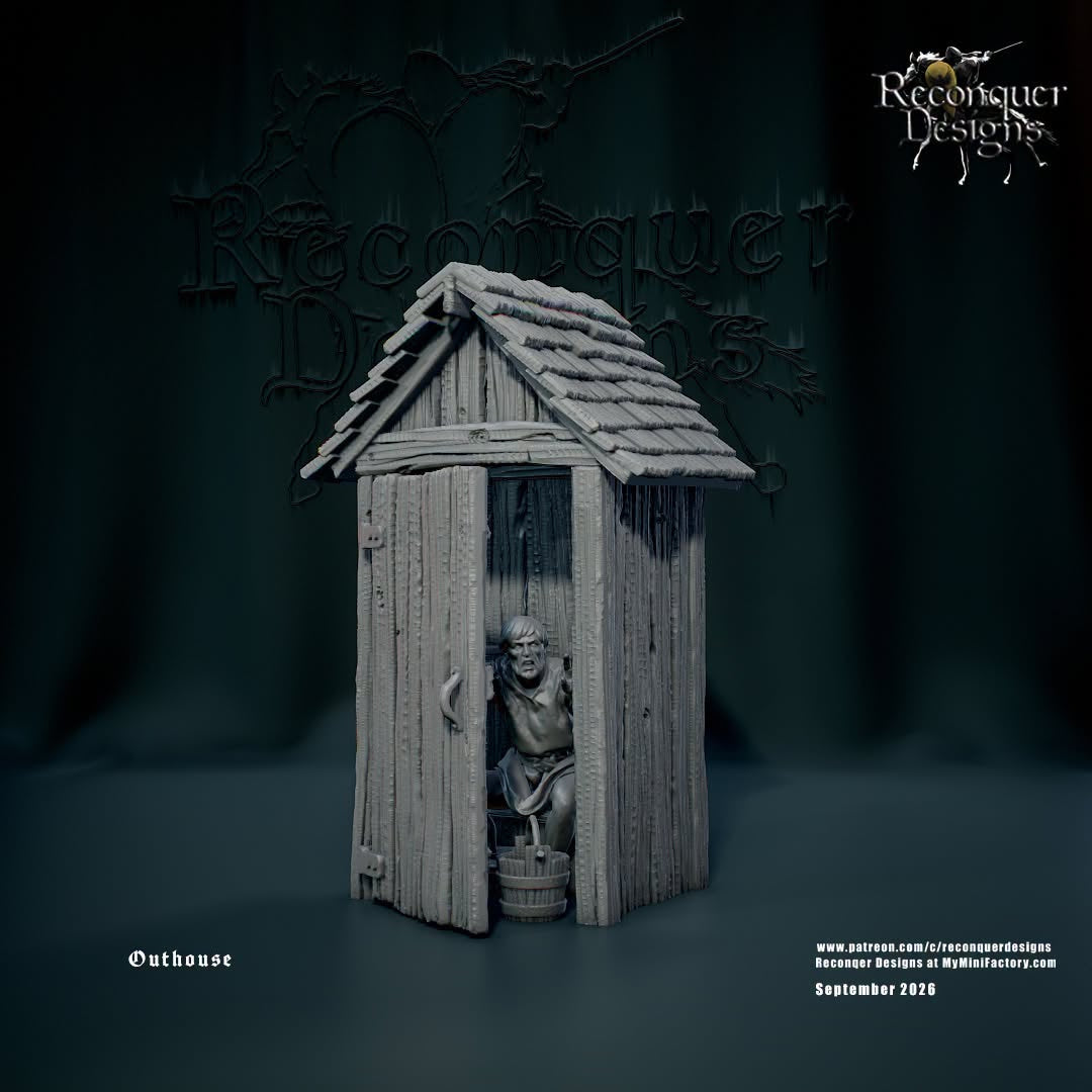 Outhouse and Peasant