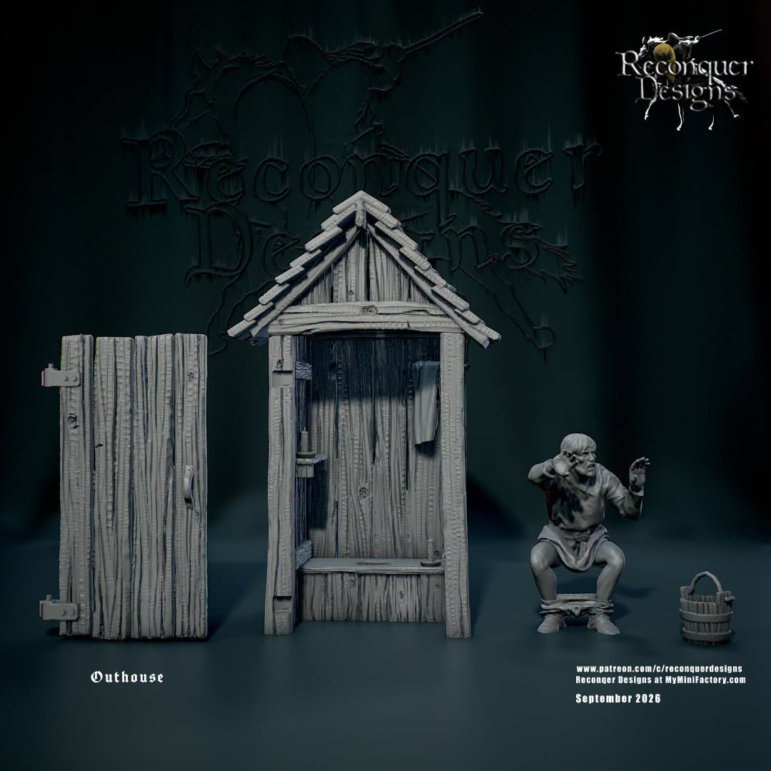 Outhouse and Peasant