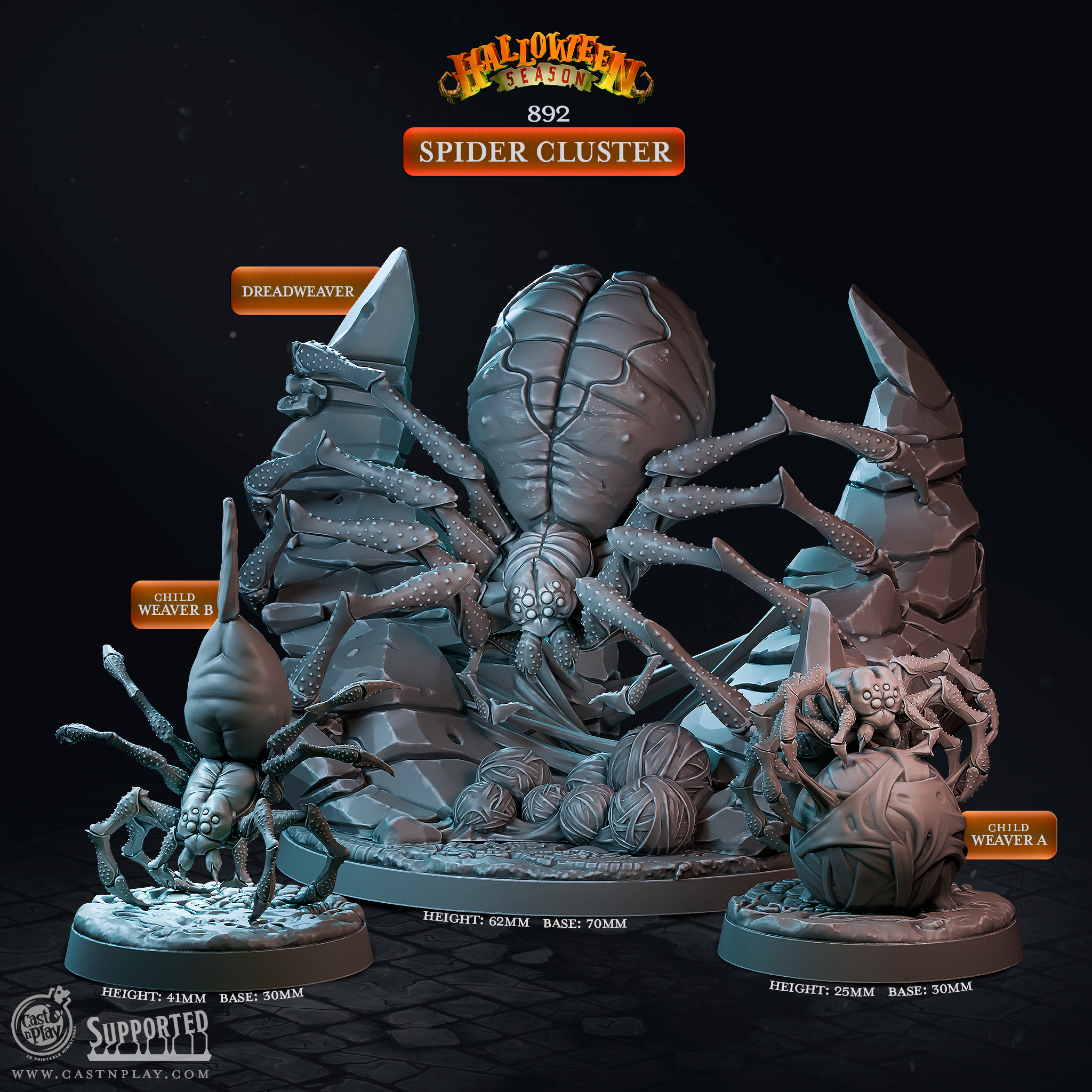 Spider Cluster – 🏅 EboraMiniatures
