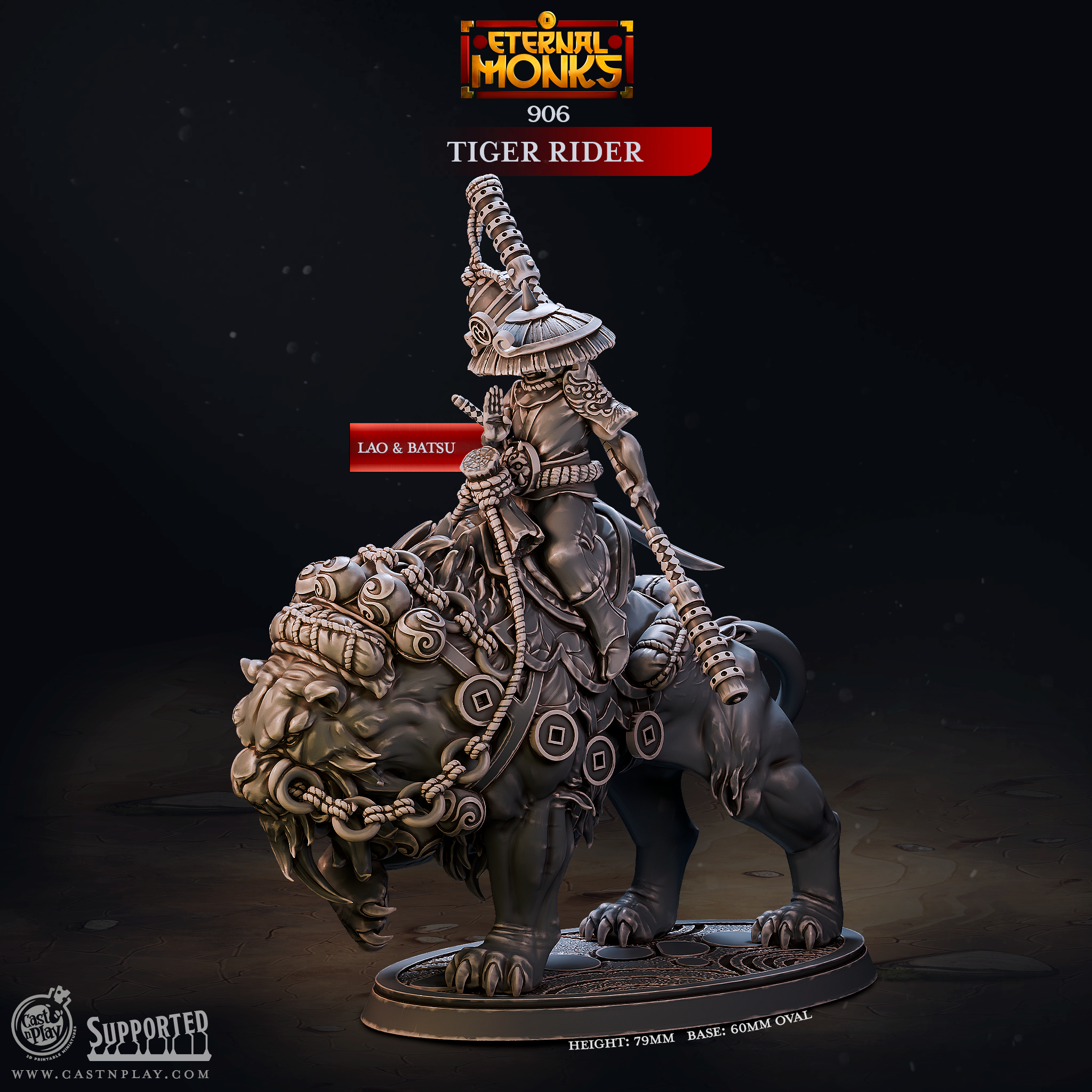 Tiger Rider – 🏅 EboraMiniatures