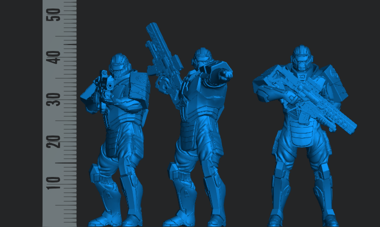 Shield Heavy Agents FanArt (3 Modelos)