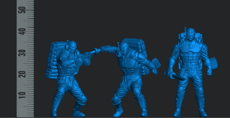 Shield Support Agents FanArt (3 modelos)