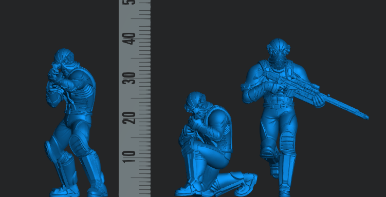 Hydra Snipers FanArt (3 modelos)