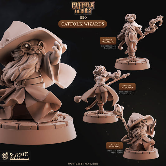 Catfolk Wizards