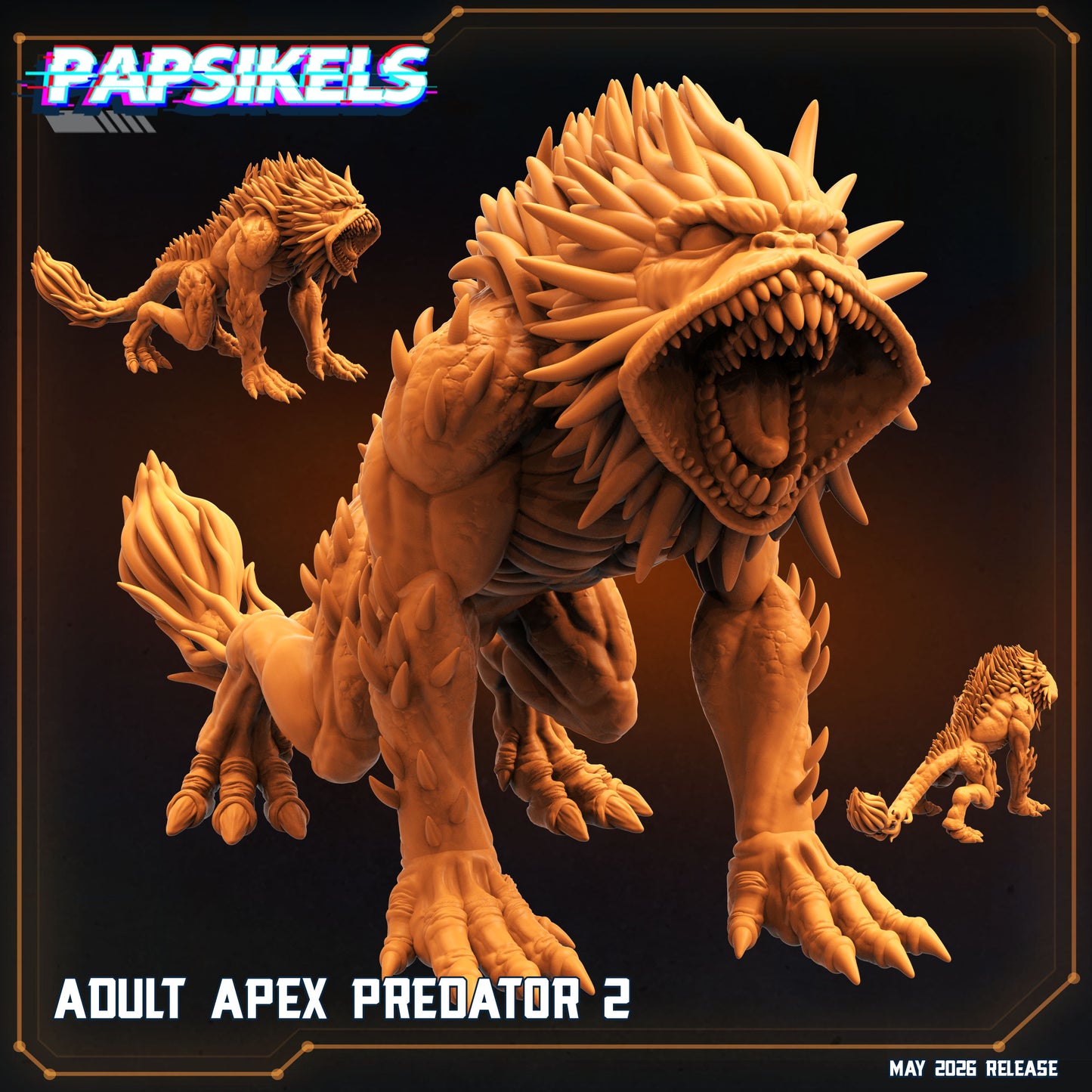 Adult Apex Predator ( 3 modelos)