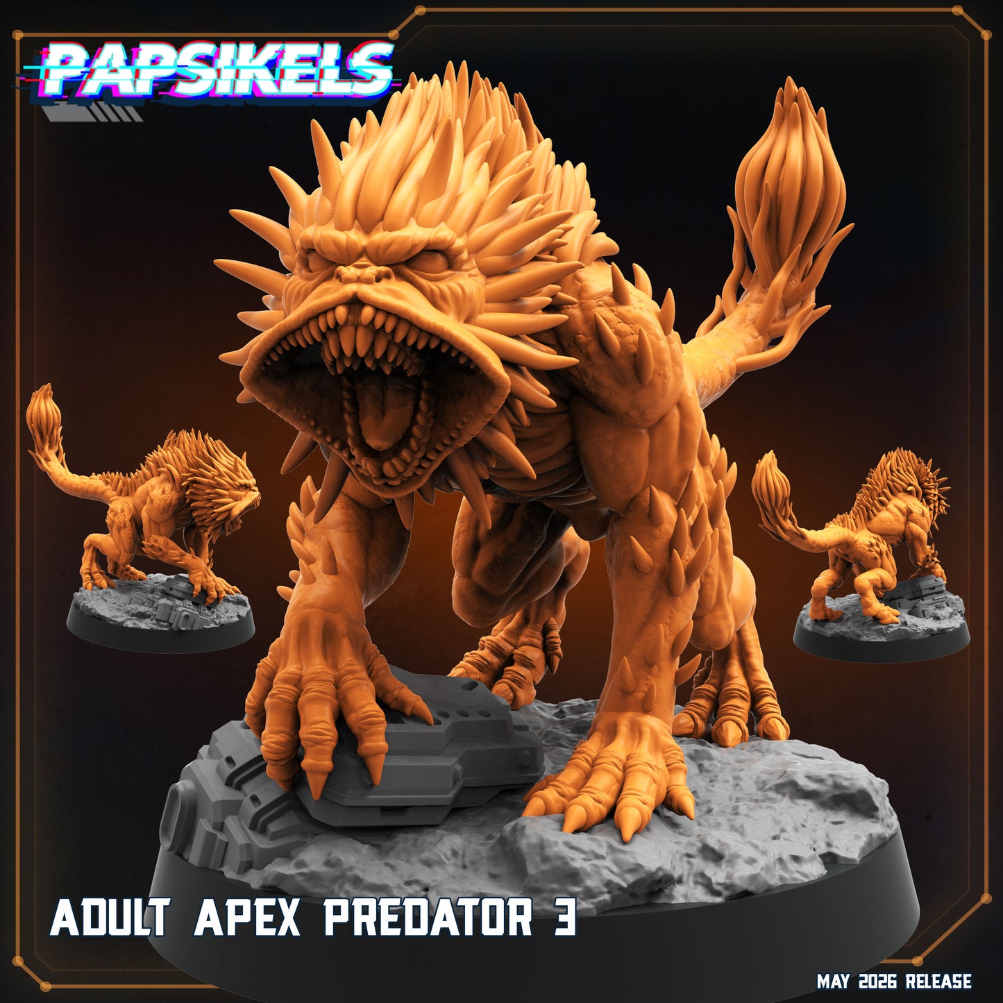 Adult Apex Predator ( 3 modelos)