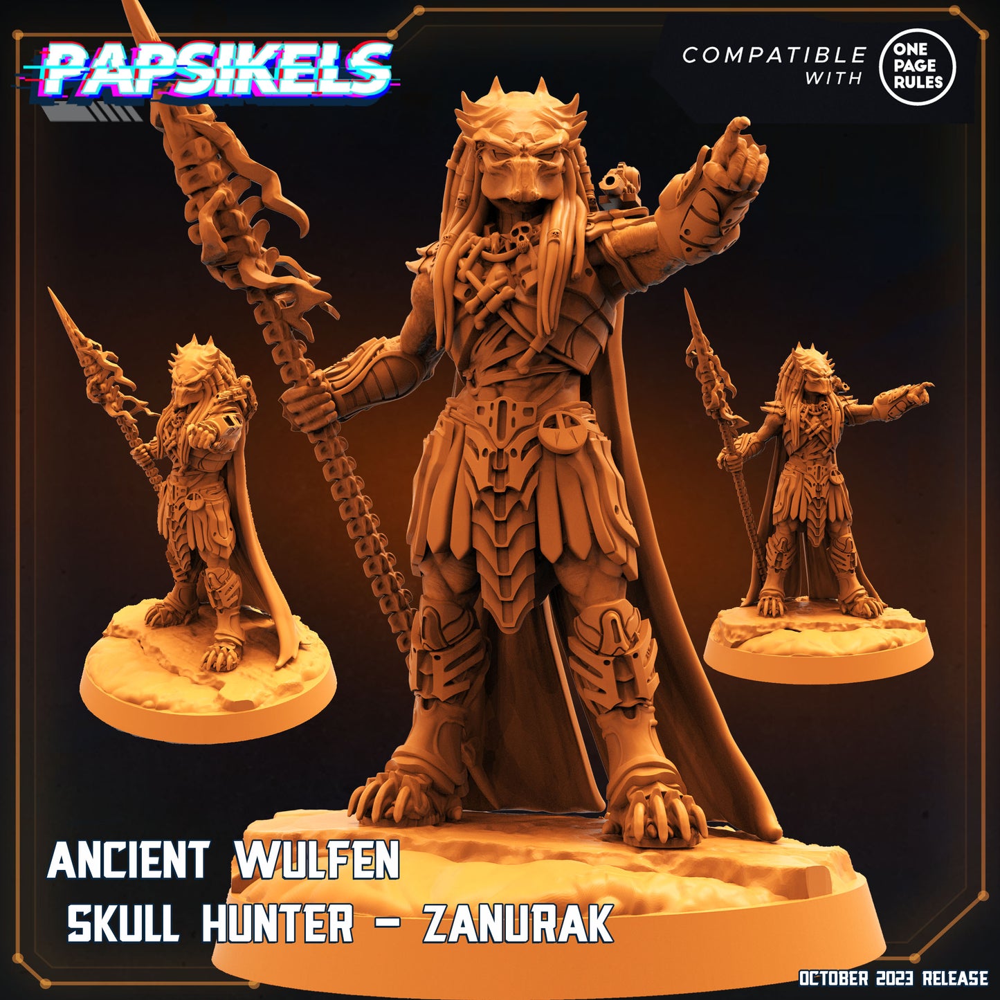 Ancient Wulfen Skull Hunter - Zanurak