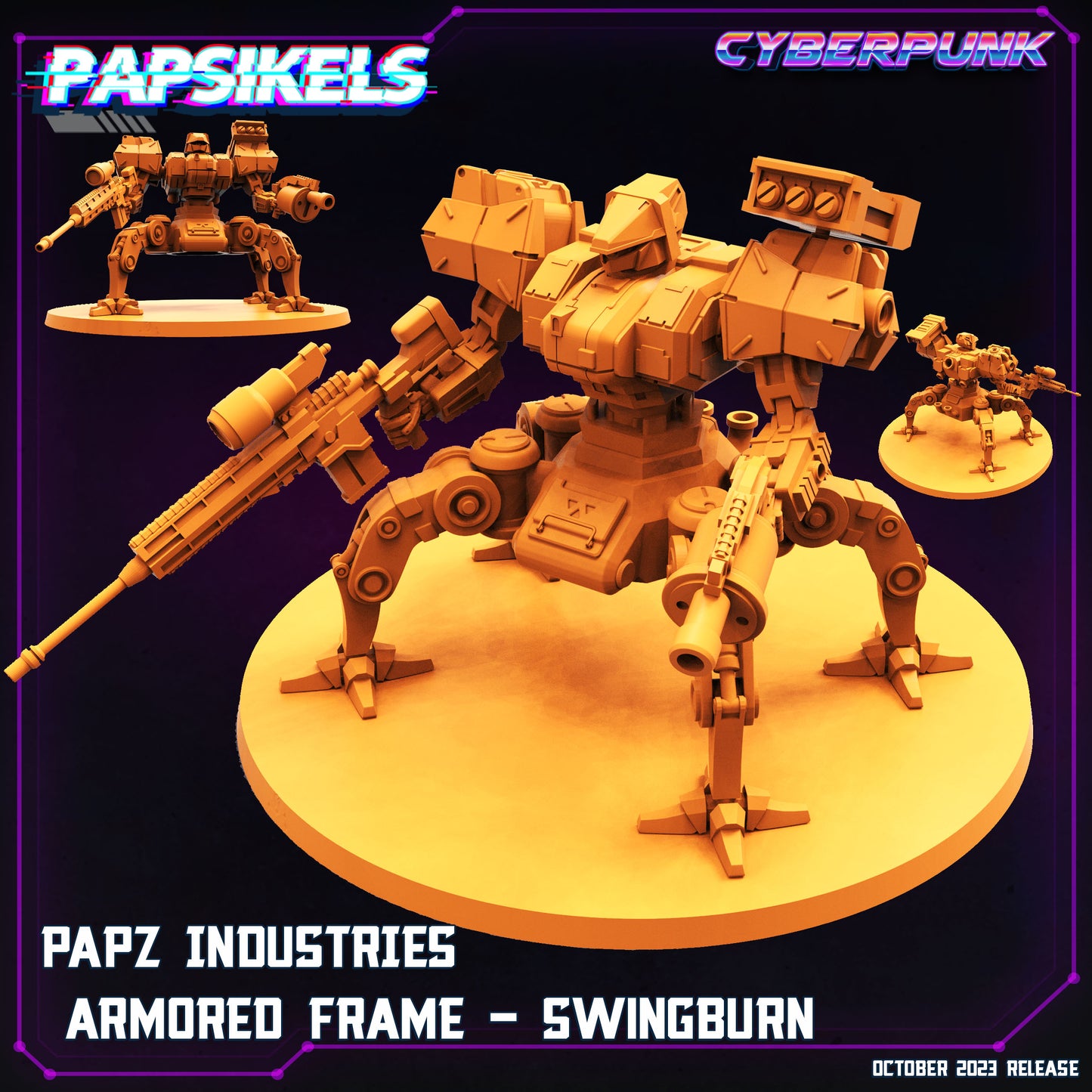 Armored Frame Papz Industries Swingburn