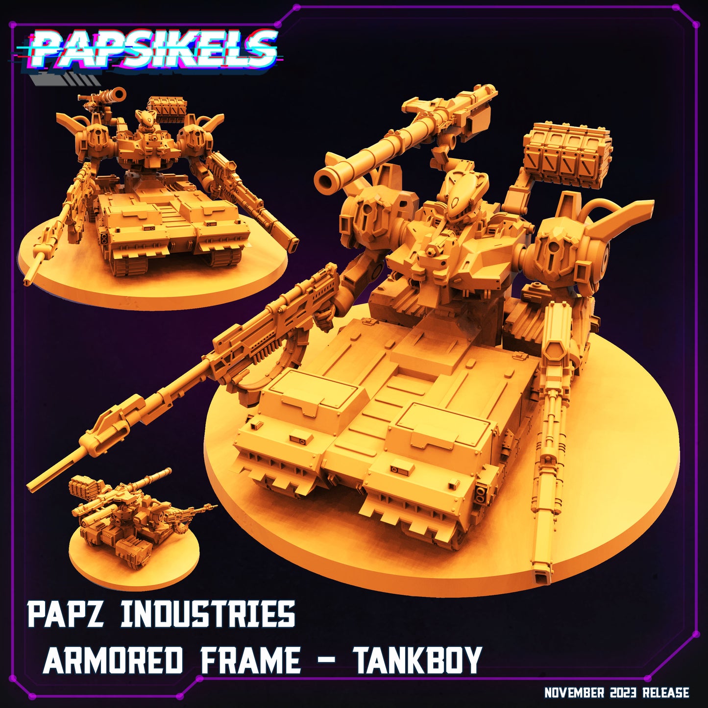 Papz Industries Armored Frame - TankBoy