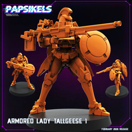 Armored Lady Tallgeese (3 modelos)
