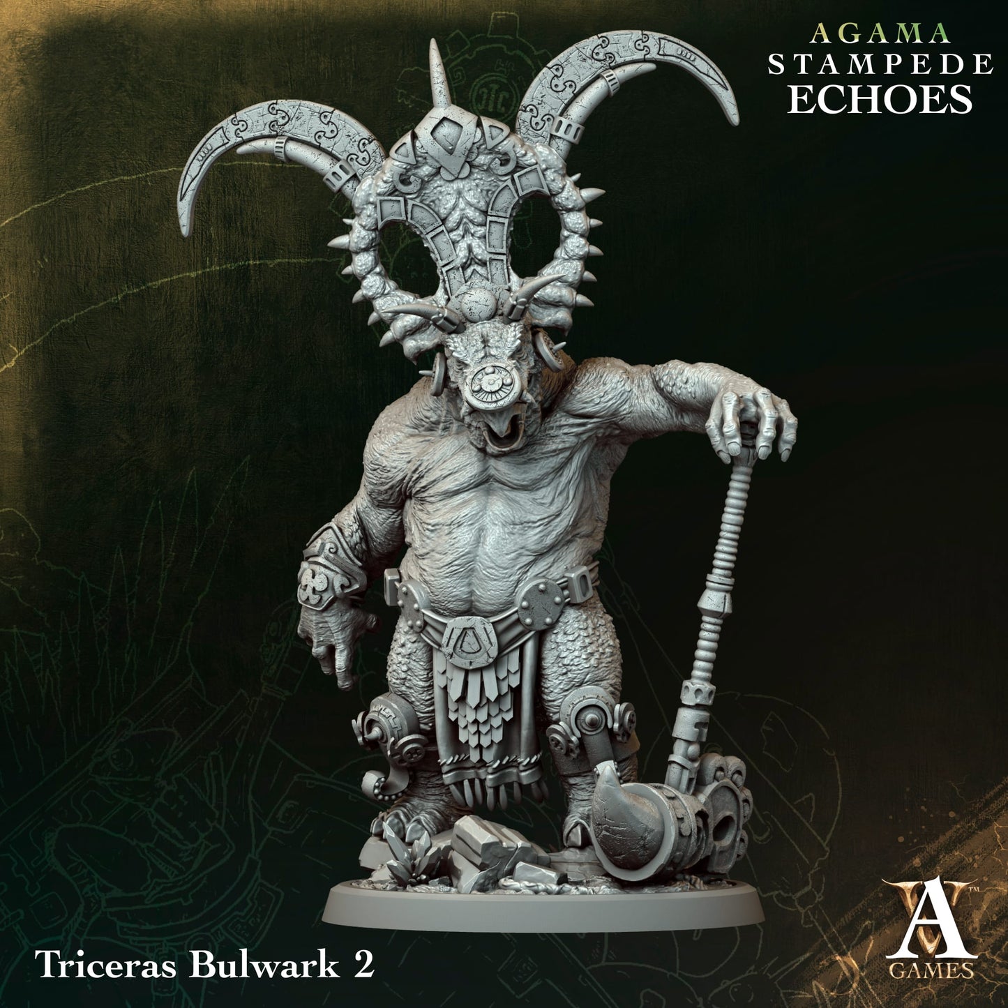 Triceras Bulwark (4 modelos)