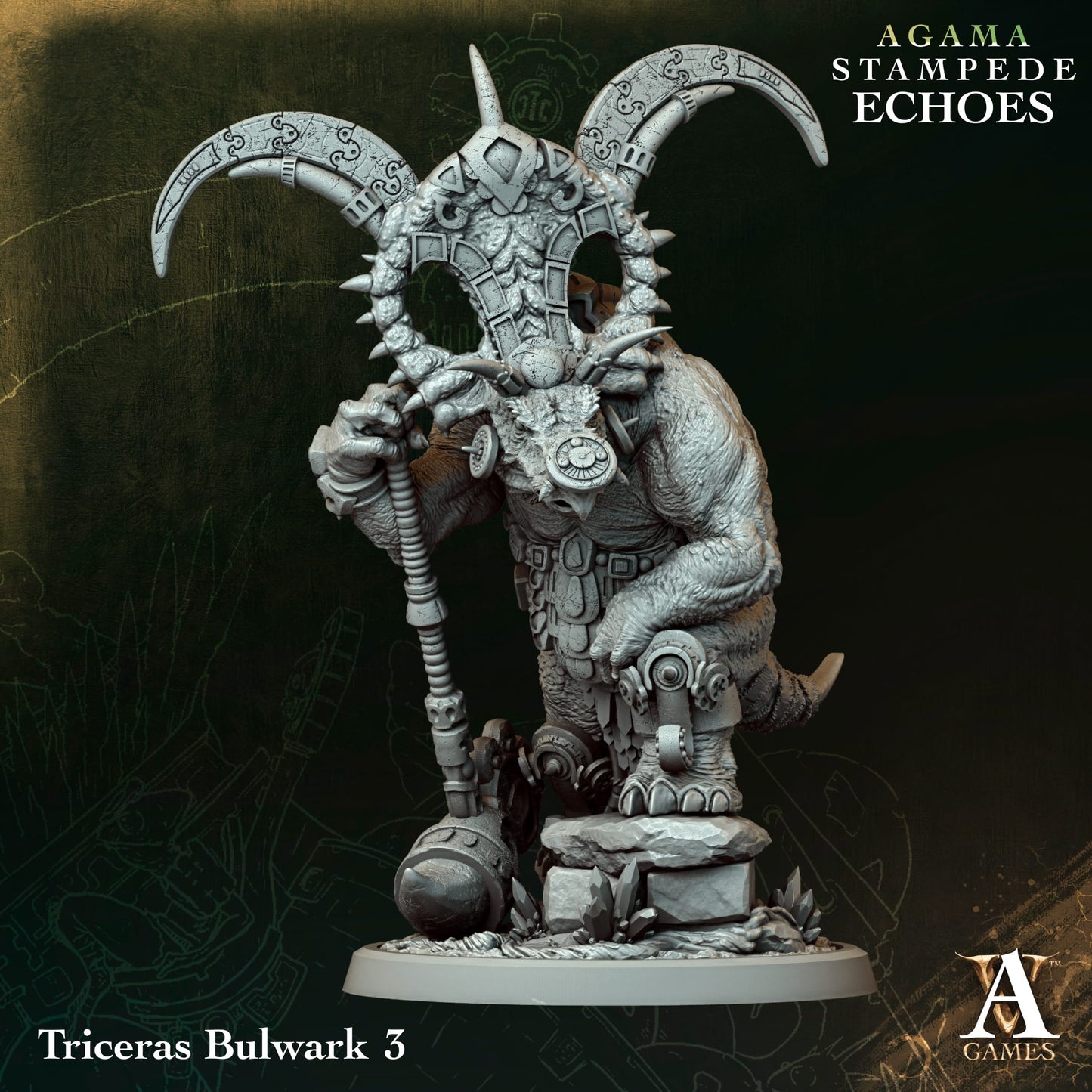 Triceras Bulwark (4 modelos)