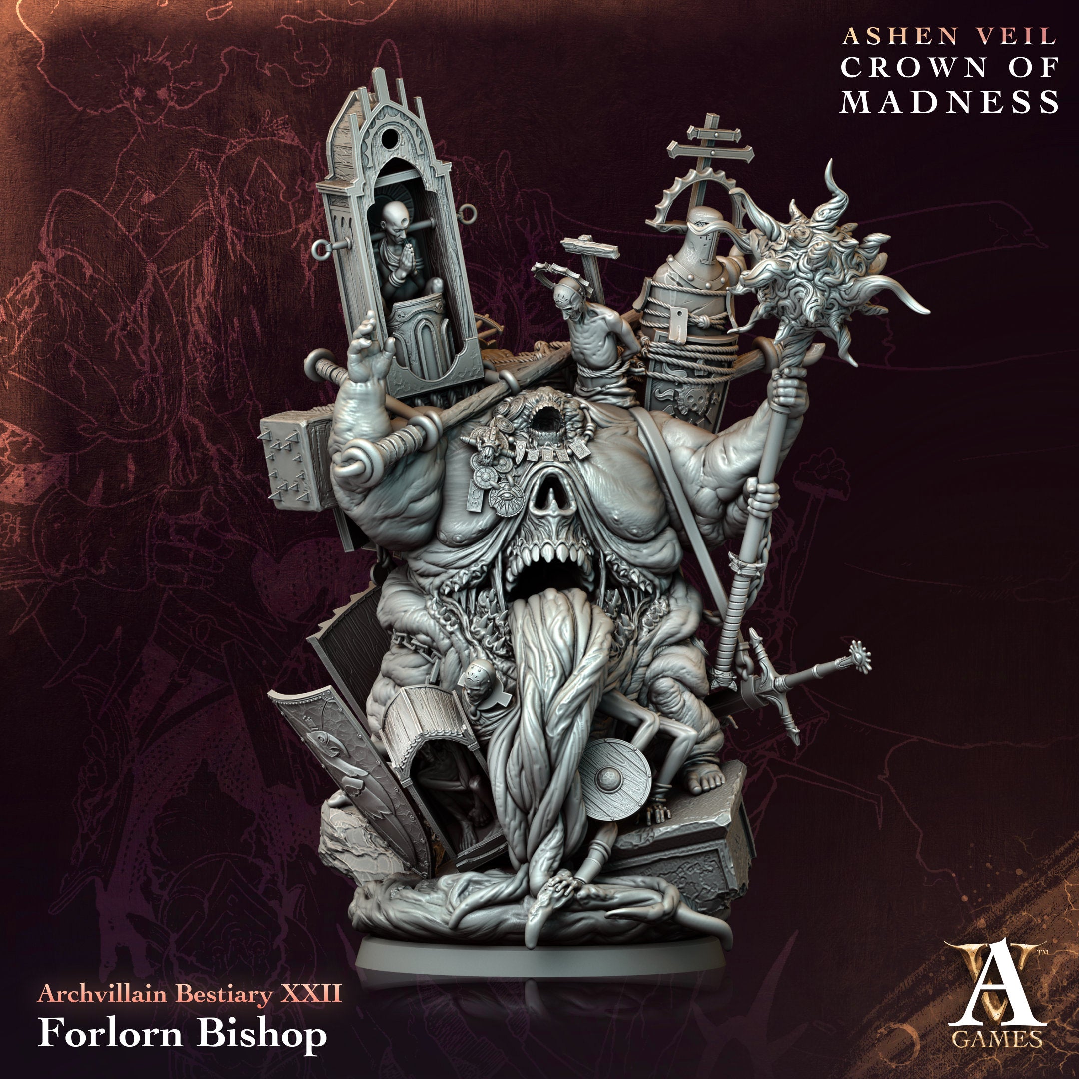 Forlorn Bishop – 🏅 EboraMiniatures