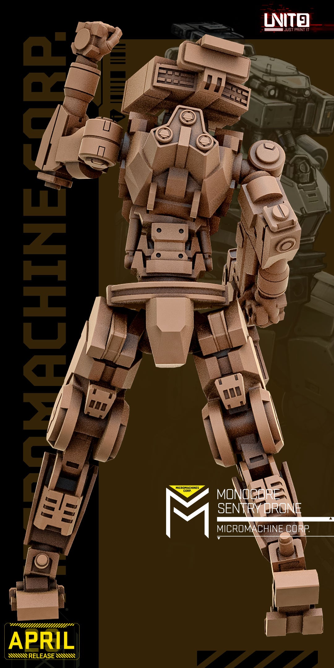 Monocore Sentry Drone (10 modelos)