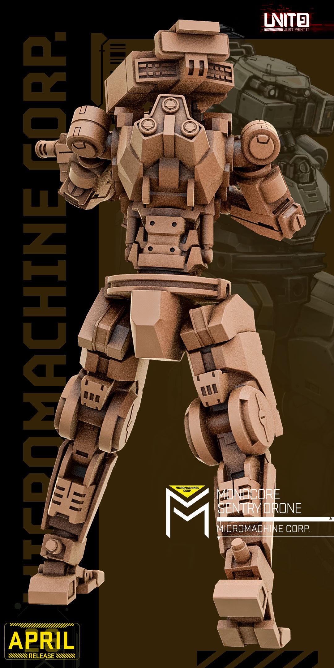 Monocore Sentry Drone (10 modelos)