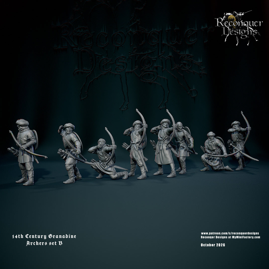 14th Century Grenadine Archers set B