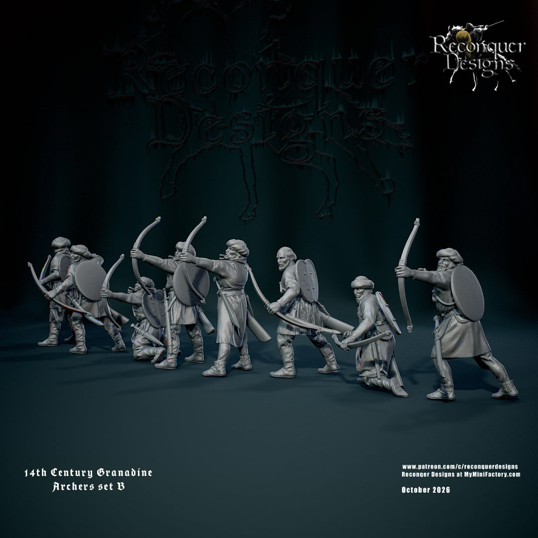 14th Century Grenadine Archers set B