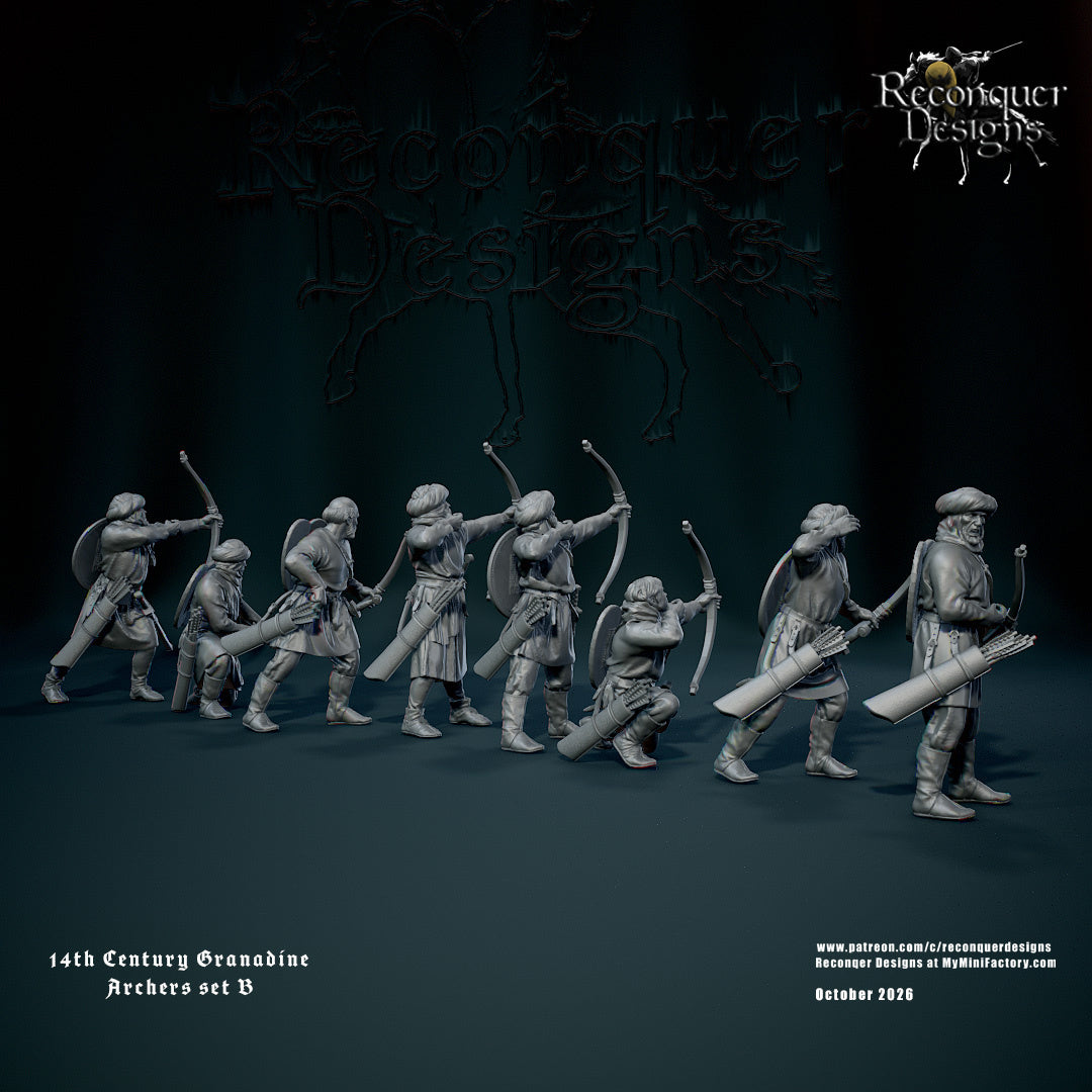 14th Century Grenadine Archers set B
