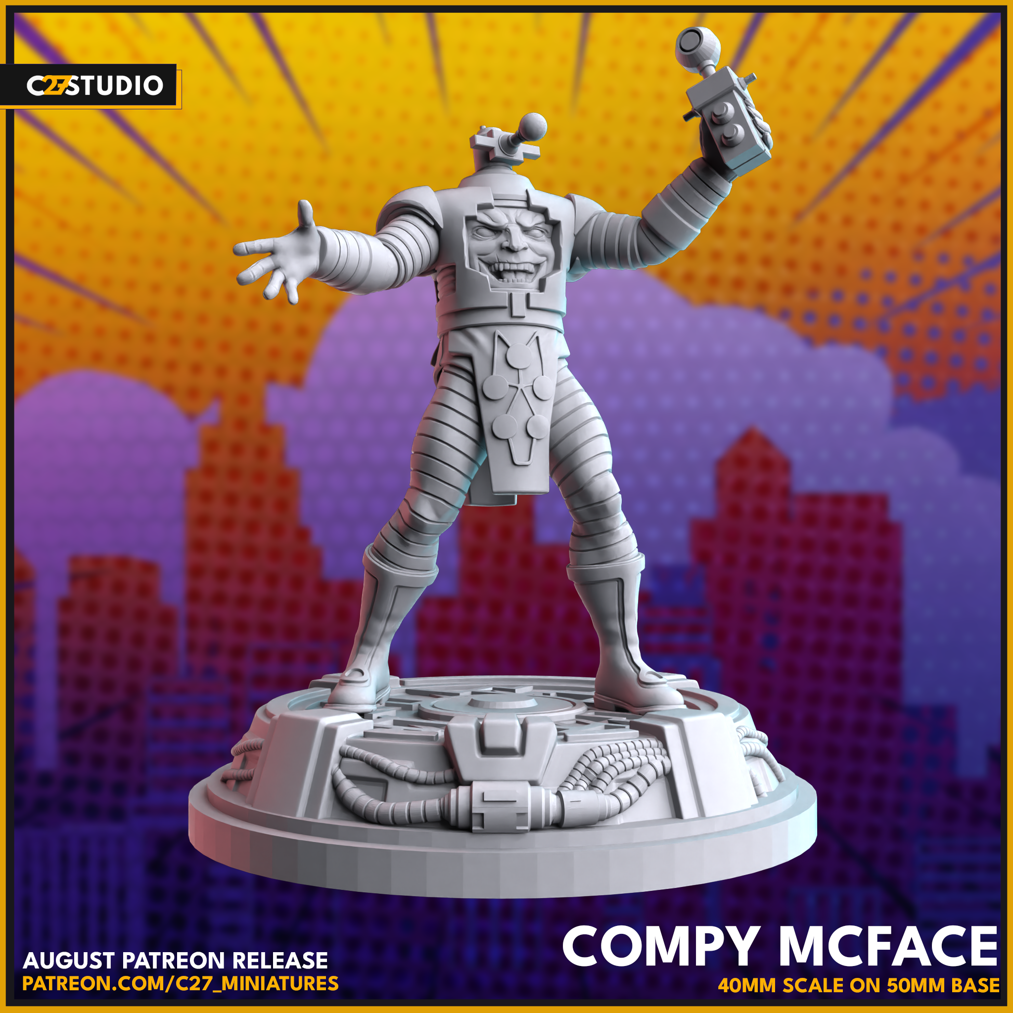 Compy Mcface – 🏅 EboraMiniatures