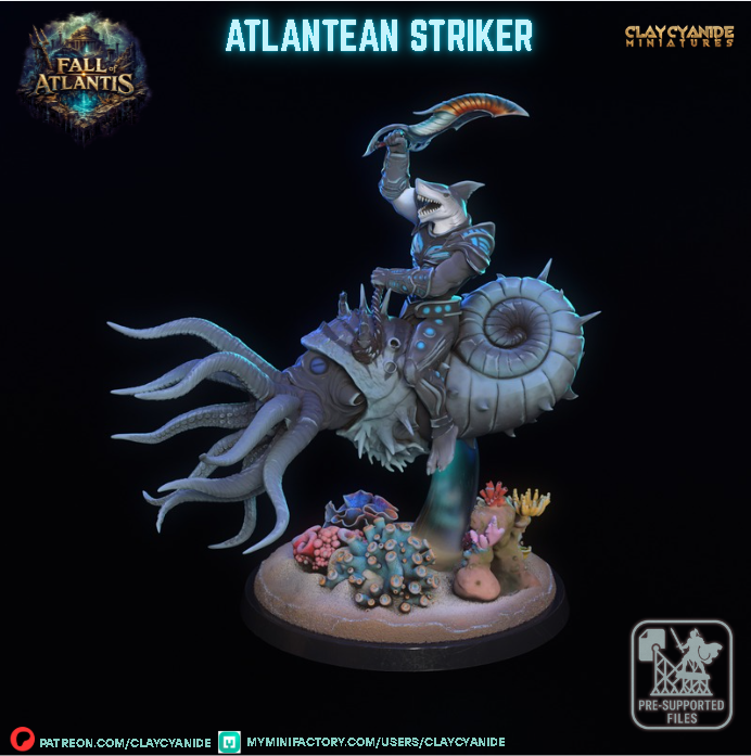 Atlantean Striker (3 modelos)