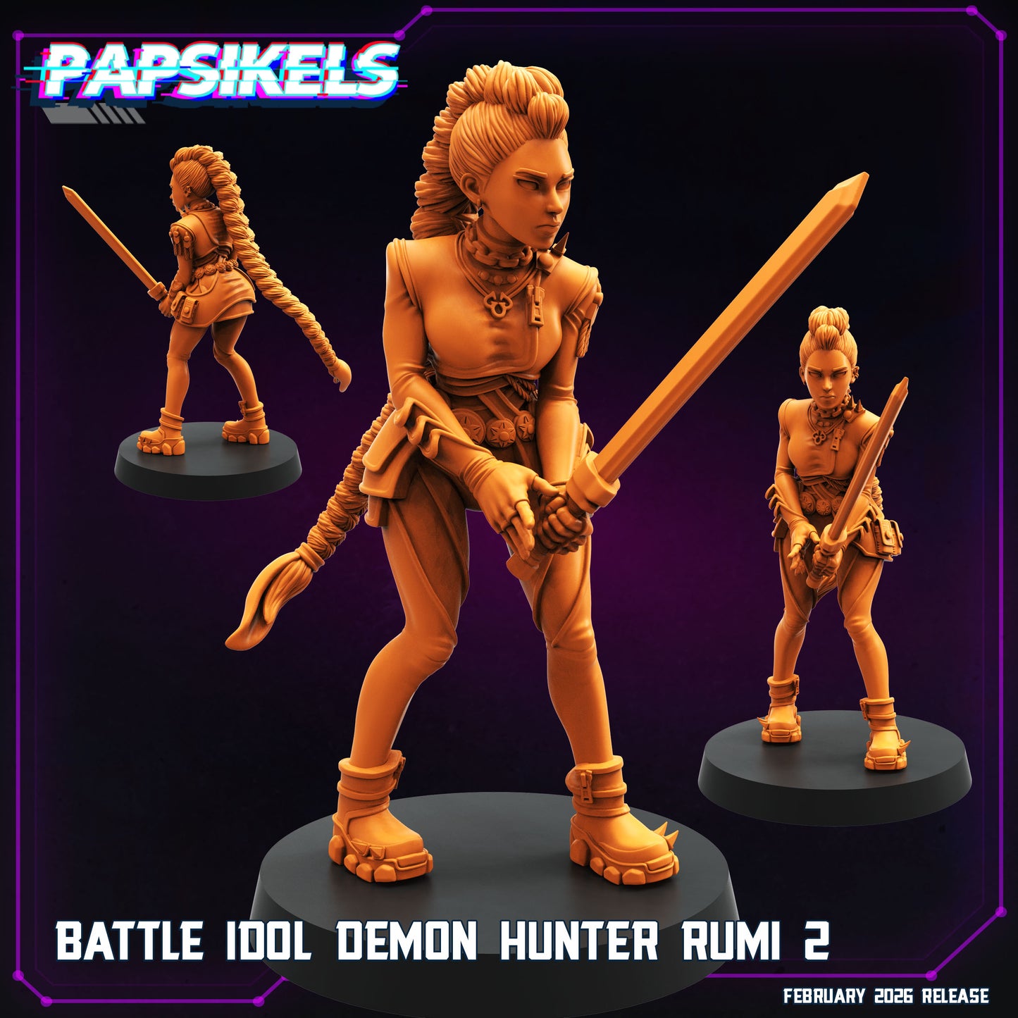 Battle Idol Demon Hunter Rumi