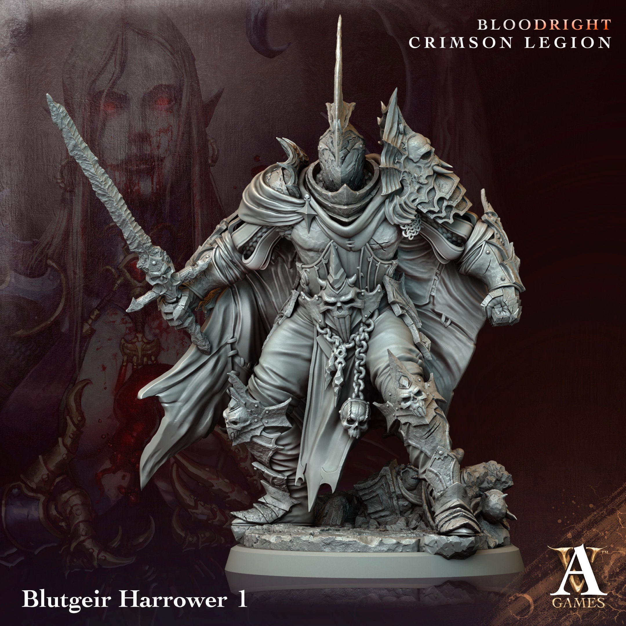 Blutgeir Harrower (4 modelos) – 🏅 EboraMiniatures