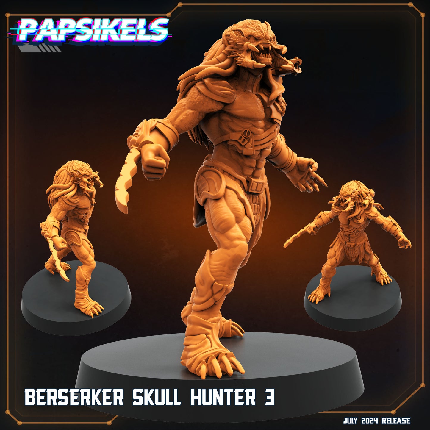 Berseker Skull Hunter (3 models)