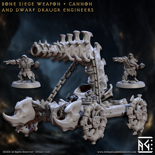 Bone Siege Weapons & Engineers