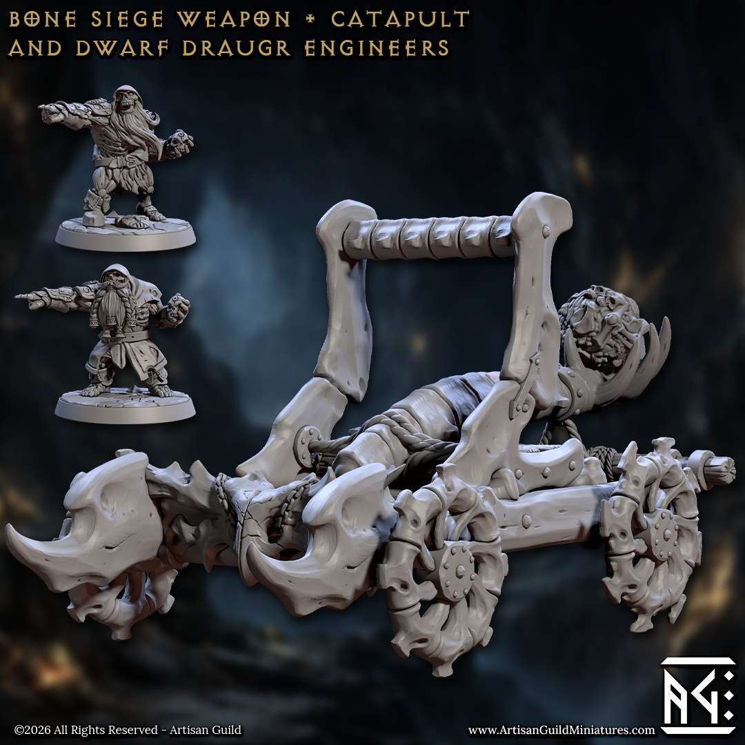 Bone Siege Weapons & Engineers