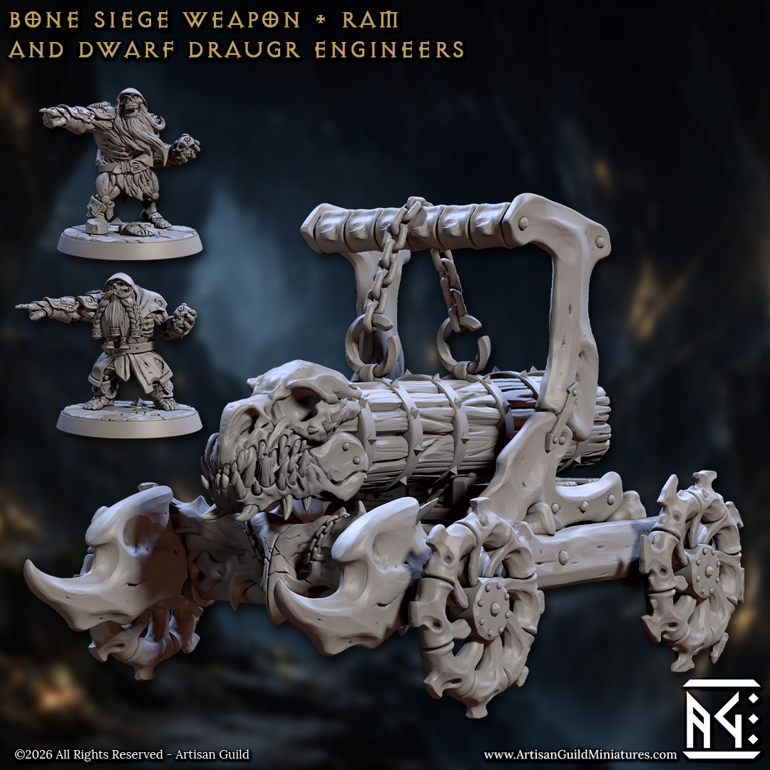 Bone Siege Weapons & Engineers